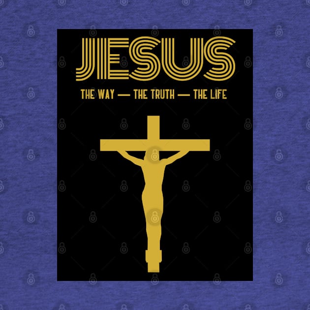 Jesus - The Way, The Truth, The Life by threadsjam